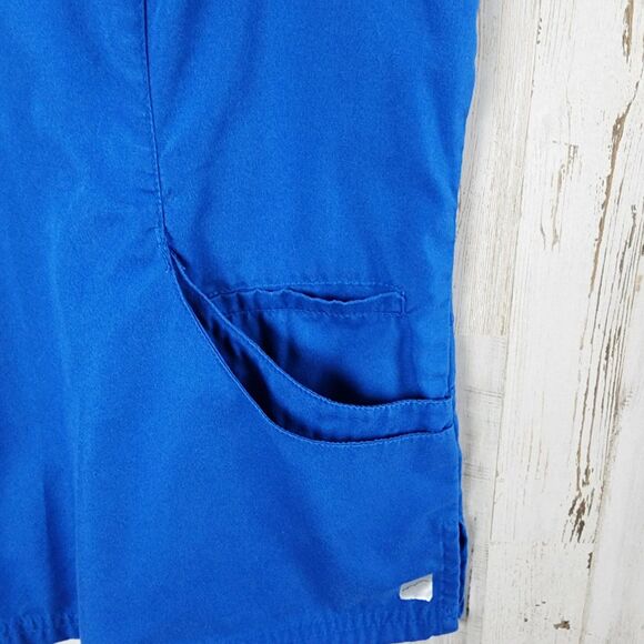 Butter Soft Embellished Scrub Top Blue Size Small - Picture 6 of 10